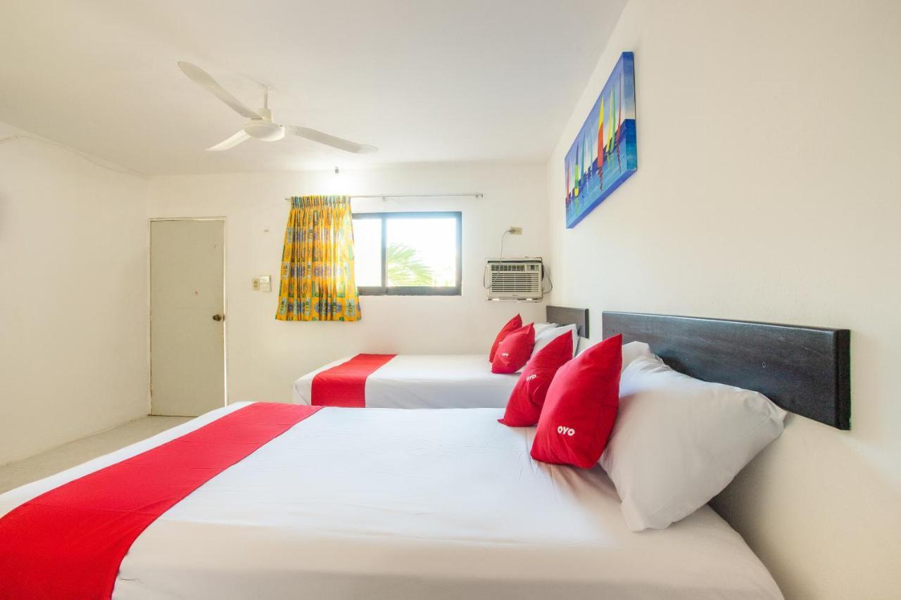 Oyo Mar Inn Telchac Puerto Ngoại thất bức ảnh